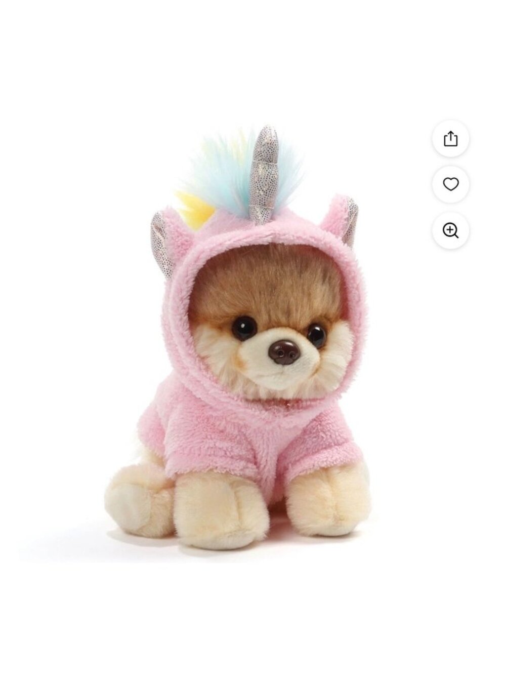 Itty Bitty Boo Unicorn Plush Pink Unicorn Outfit By Gund New